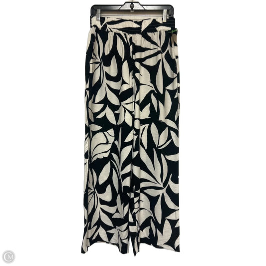 Pants Wide Leg By Vince Camuto In Black & White, Size: 6
