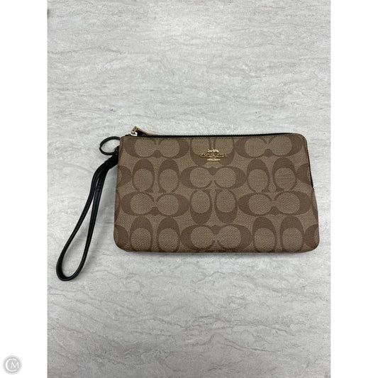 Wristlet Designer By Coach, Size: Large