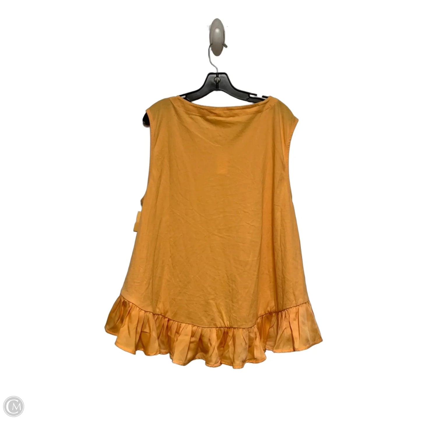 Top Sleeveless By Maeve In Orange, Size: Xl