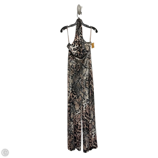 Dress Casual Maxi By Karen Millen In Snakeskin Print, Size: Xs