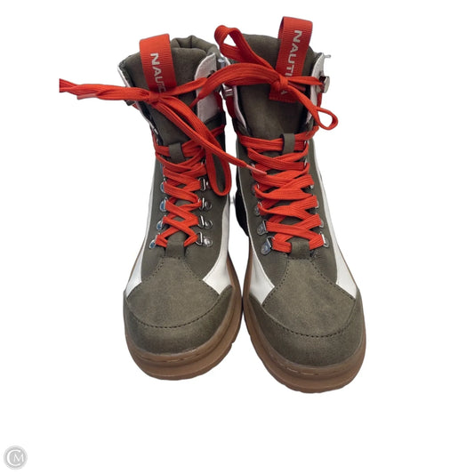 Boots Hiking By Nautica In Green, Size: 8