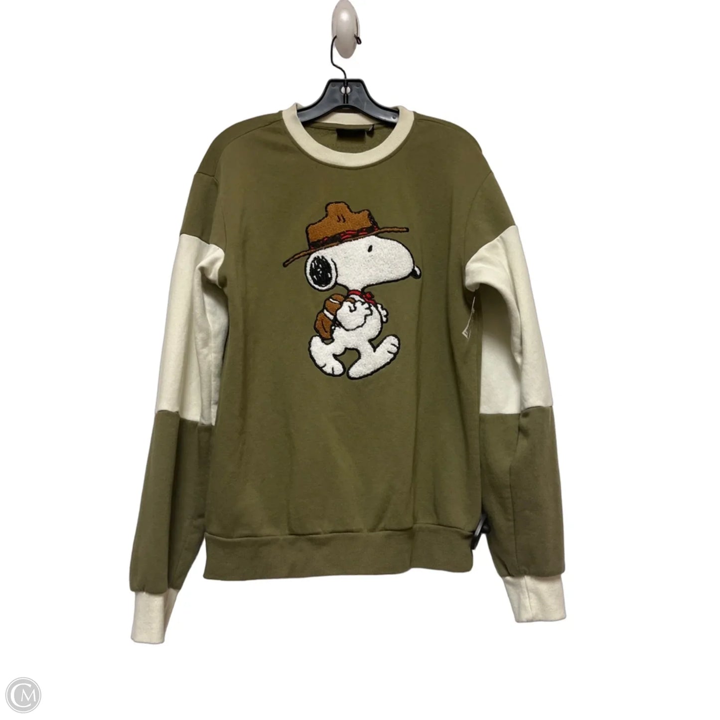 Sweatshirt Crewneck By Clothes Mentor In Grey, Size: S
