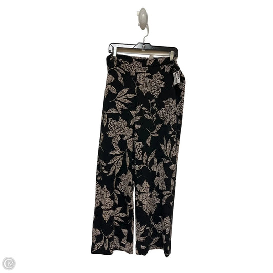 Pants Wide Leg By Chicos In Black & Brown, Size: 14