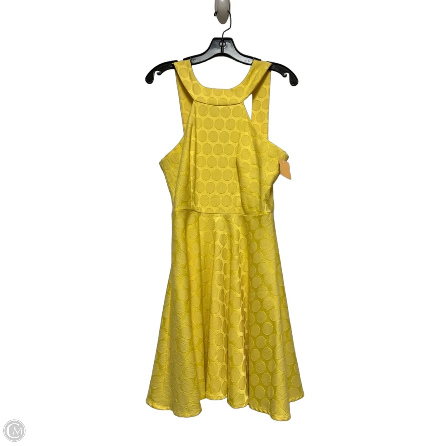Dress Casual Short By Clothes Mentor In Yellow, Size: L