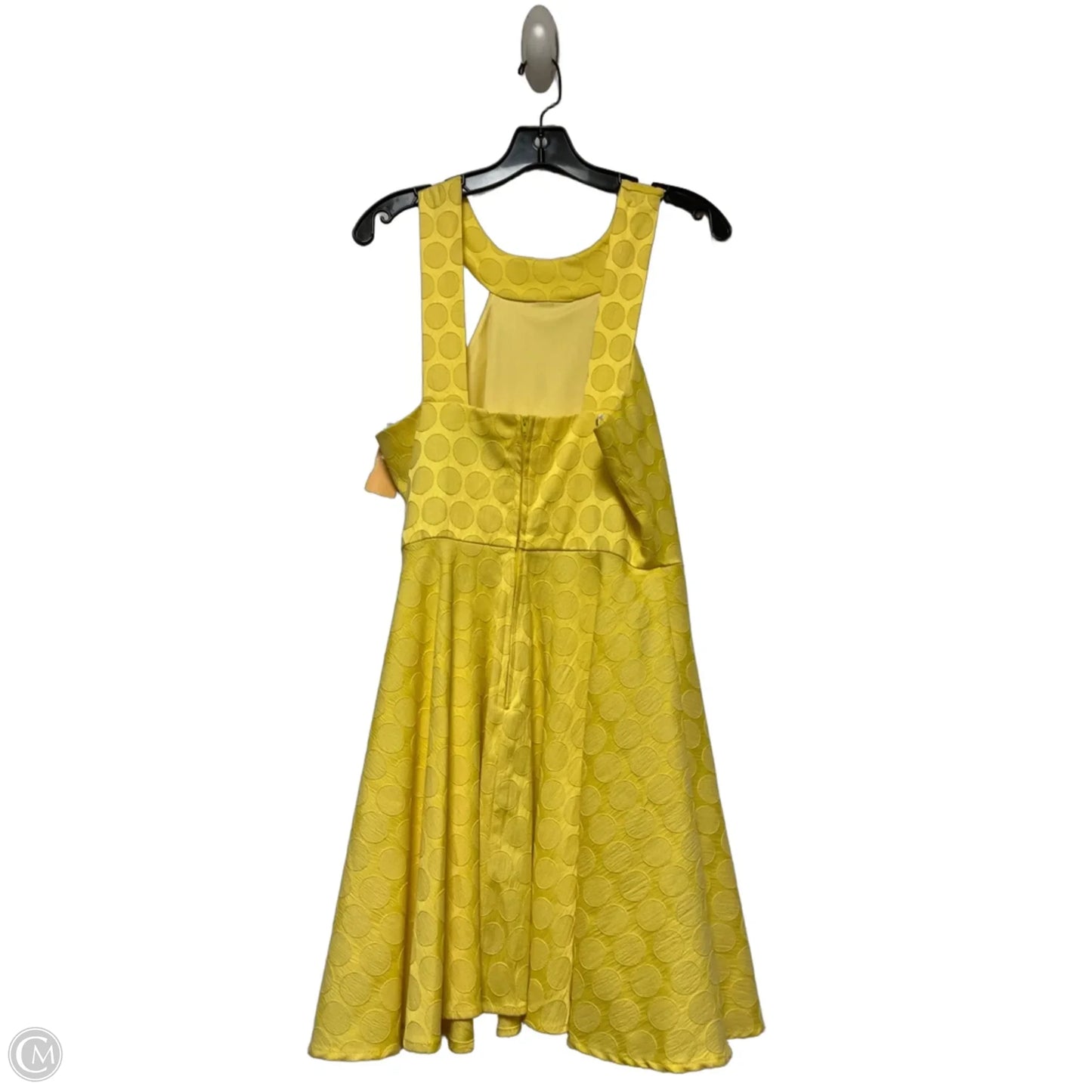 Dress Casual Short By Clothes Mentor In Yellow, Size: L