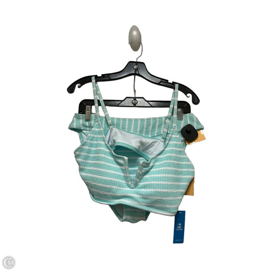 Swimsuit 2pc By Cupshe In Striped Pattern, Size: L