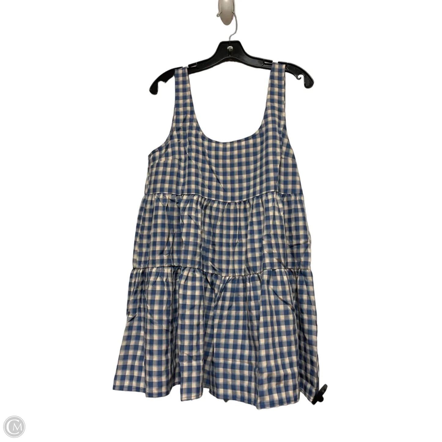 Romper By Judith March In Plaid Pattern, Size: L