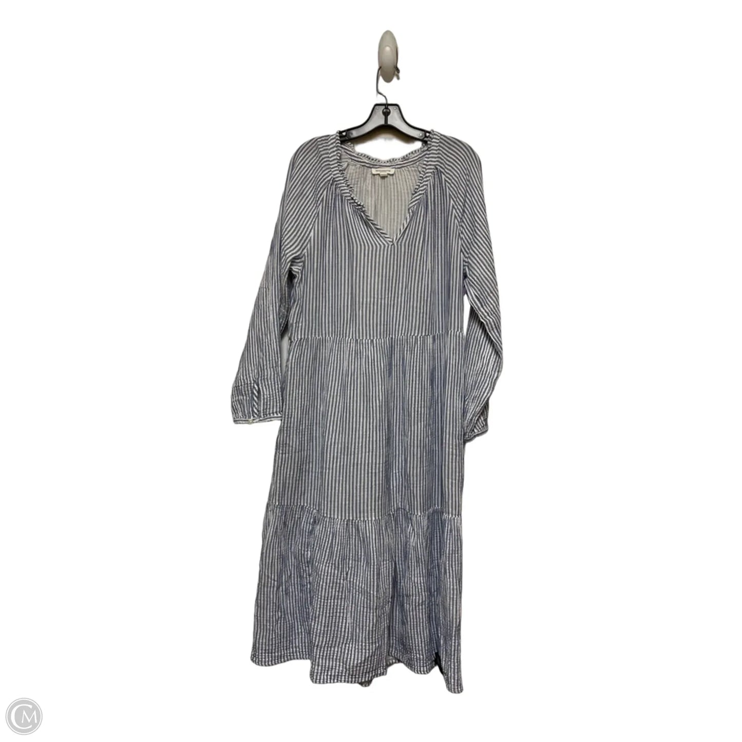 Dress Casual Maxi By Beachlunchlounge In Striped Pattern, Size: L