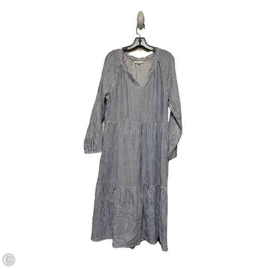 Dress Casual Maxi By Beachlunchlounge In Striped Pattern, Size: L