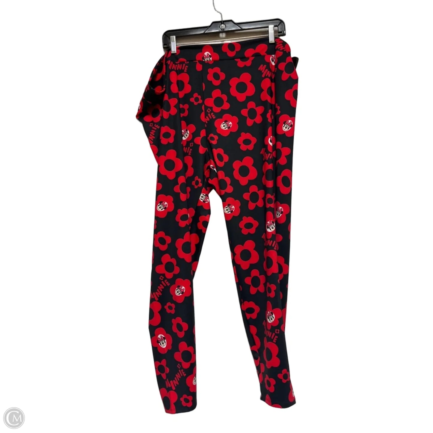 Pants Leggings By Disney Store In Black & Red, Size: 2x