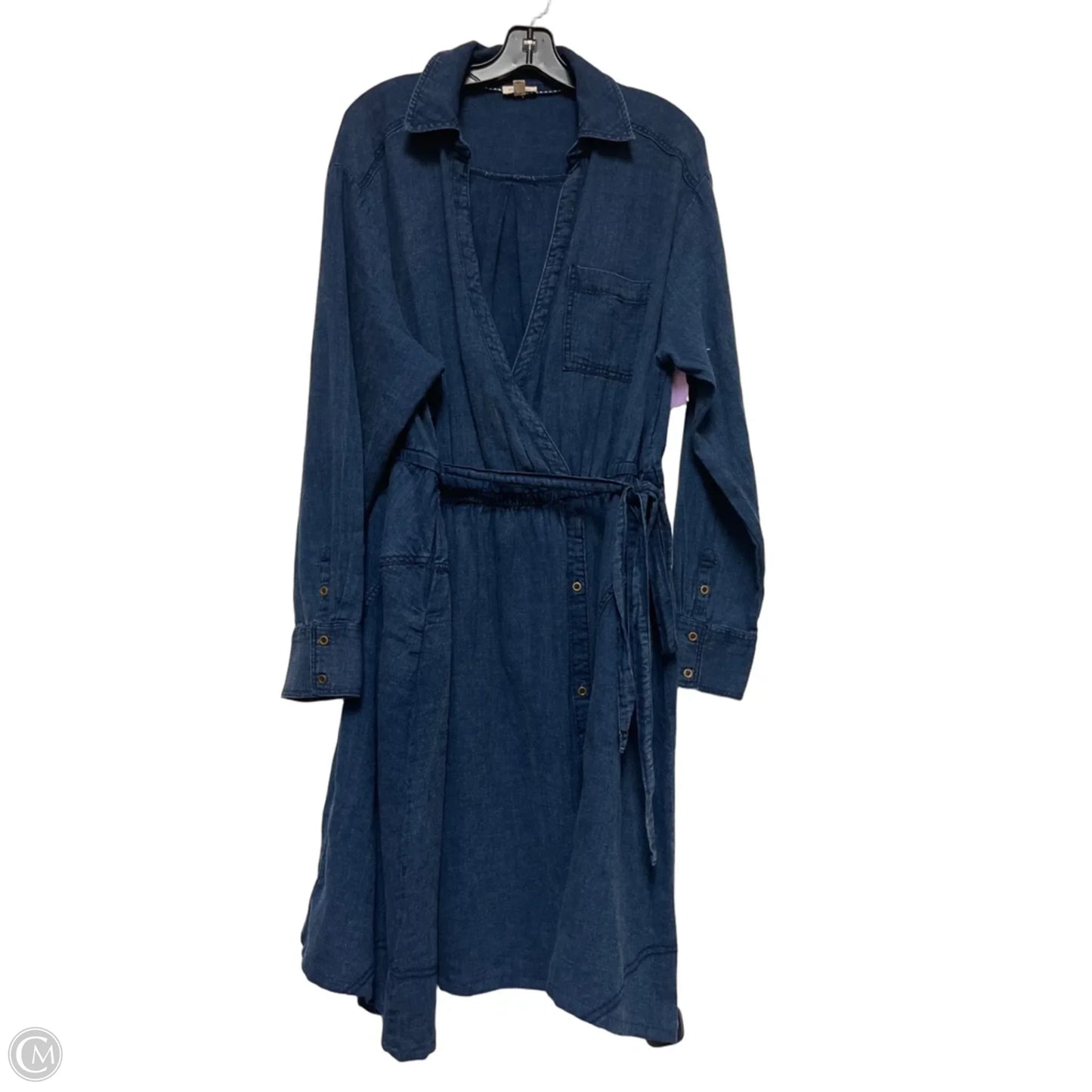 Dress Casual Short By Pilcro In Blue, Size: 1x