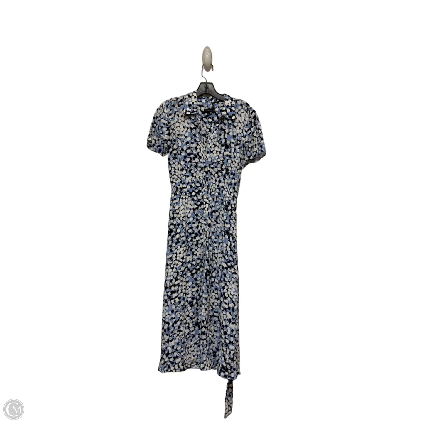 Dress Casual Maxi By Talbots In Blue & White, Size: S