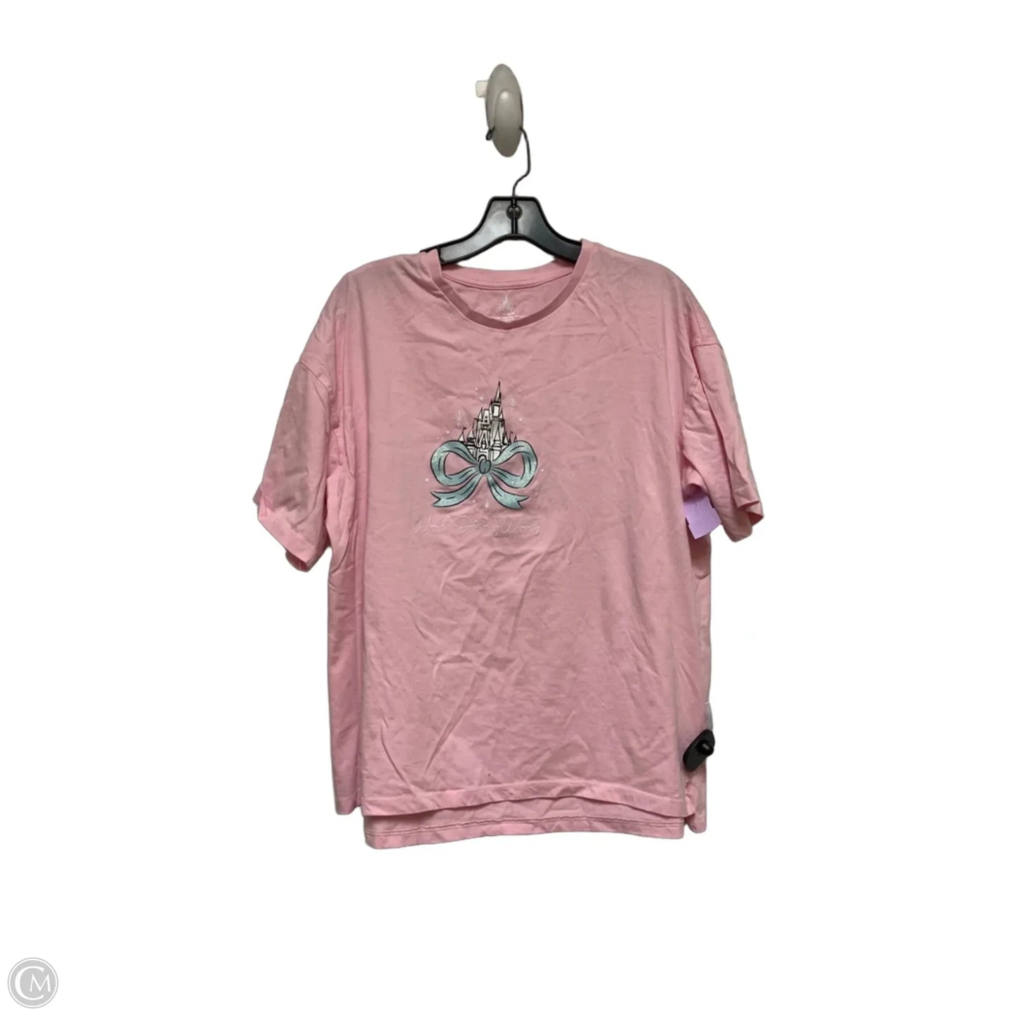 Top Short Sleeve Basic By Disney Store In Pink, Size: M