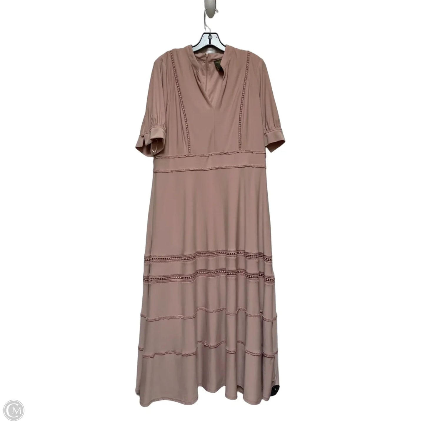 Dress Casual Maxi By Taylor In Pink, Size: Xl