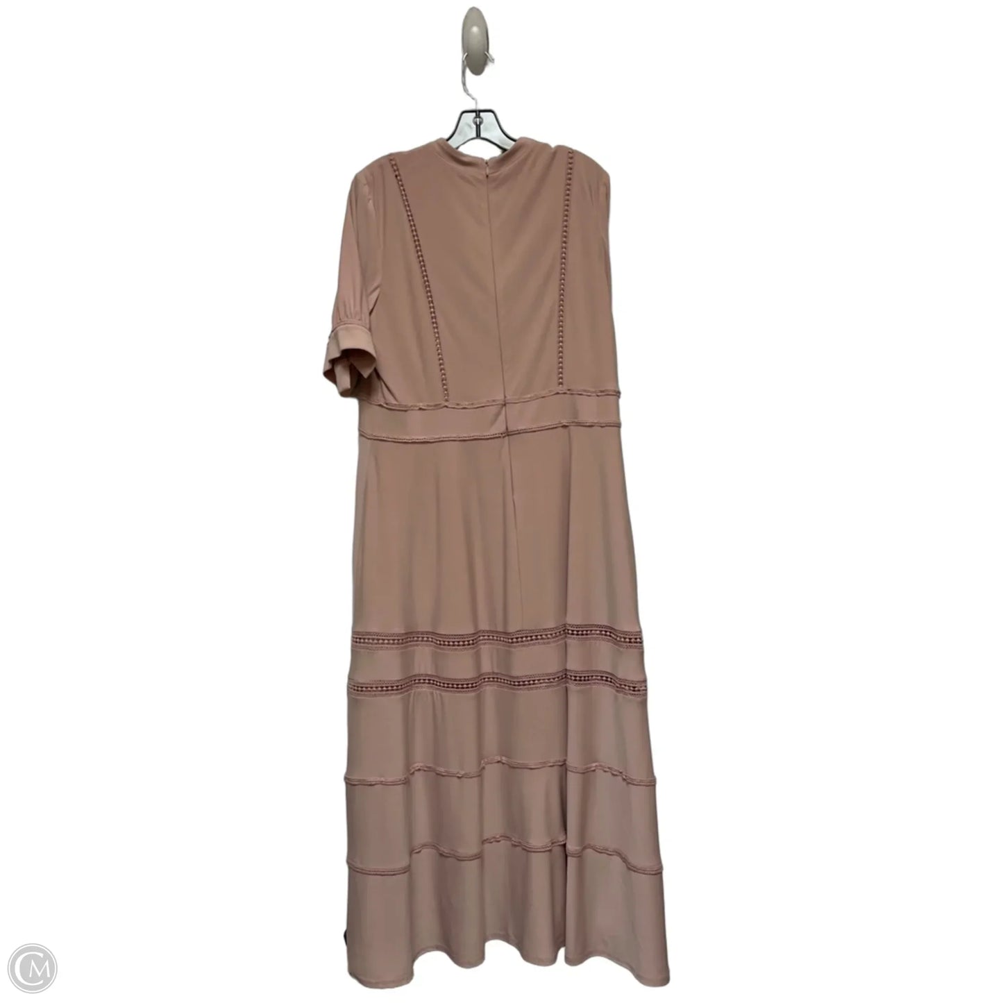 Dress Casual Maxi By Taylor In Pink, Size: Xl