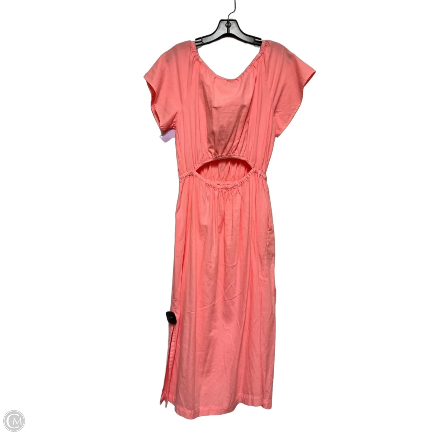 Dress Casual Midi By Universal Thread In Pink, Size: L