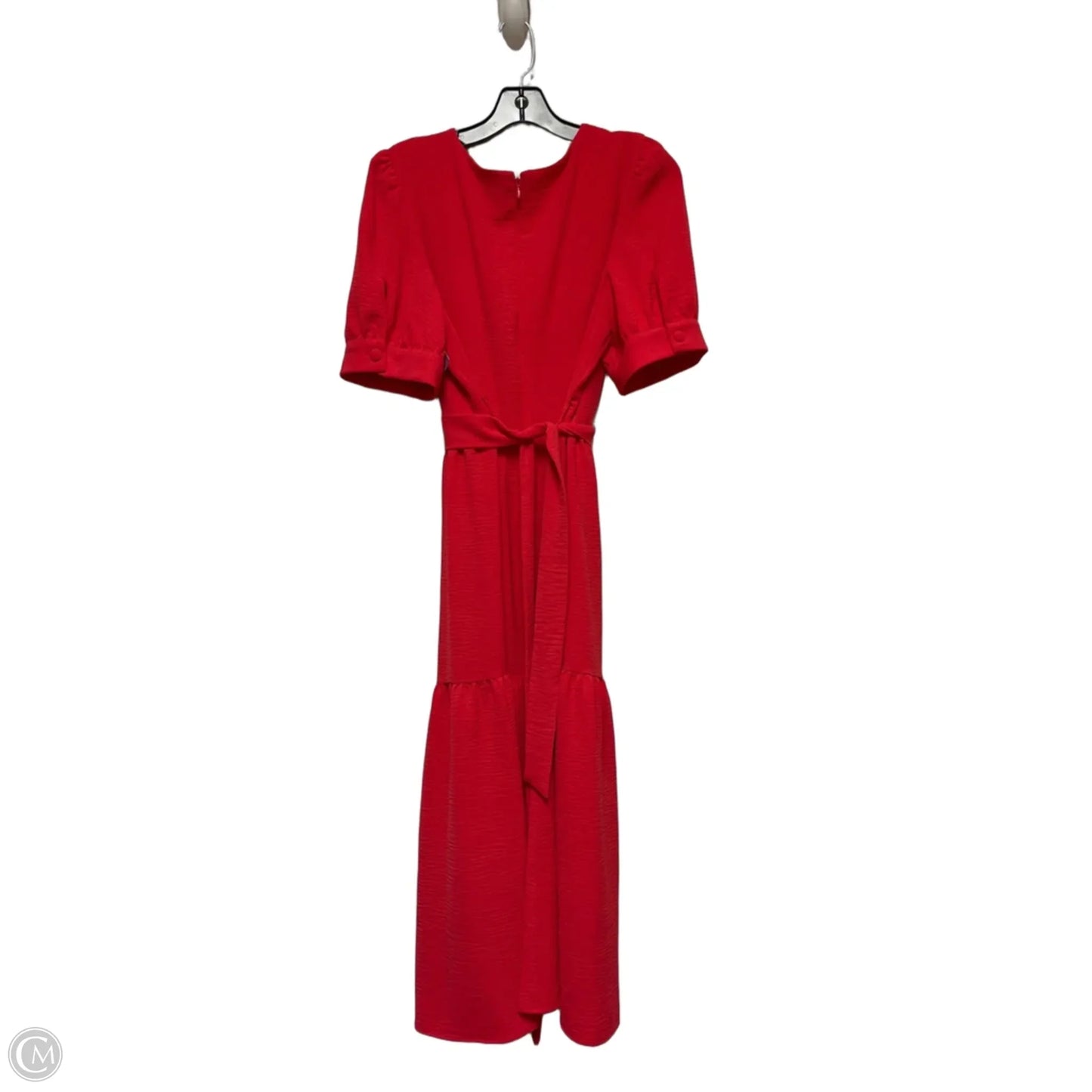 Dress Casual Midi By Clothes Mentor In Red, Size: Xl