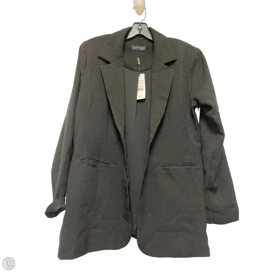 Blazer By Clothes Mentor In Black, Size: L
