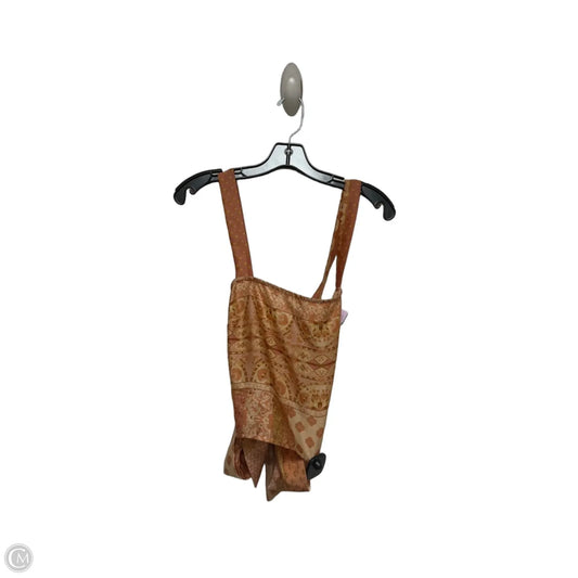 Top Sleeveless By Dress Forum In Orange & Pink, Size: M