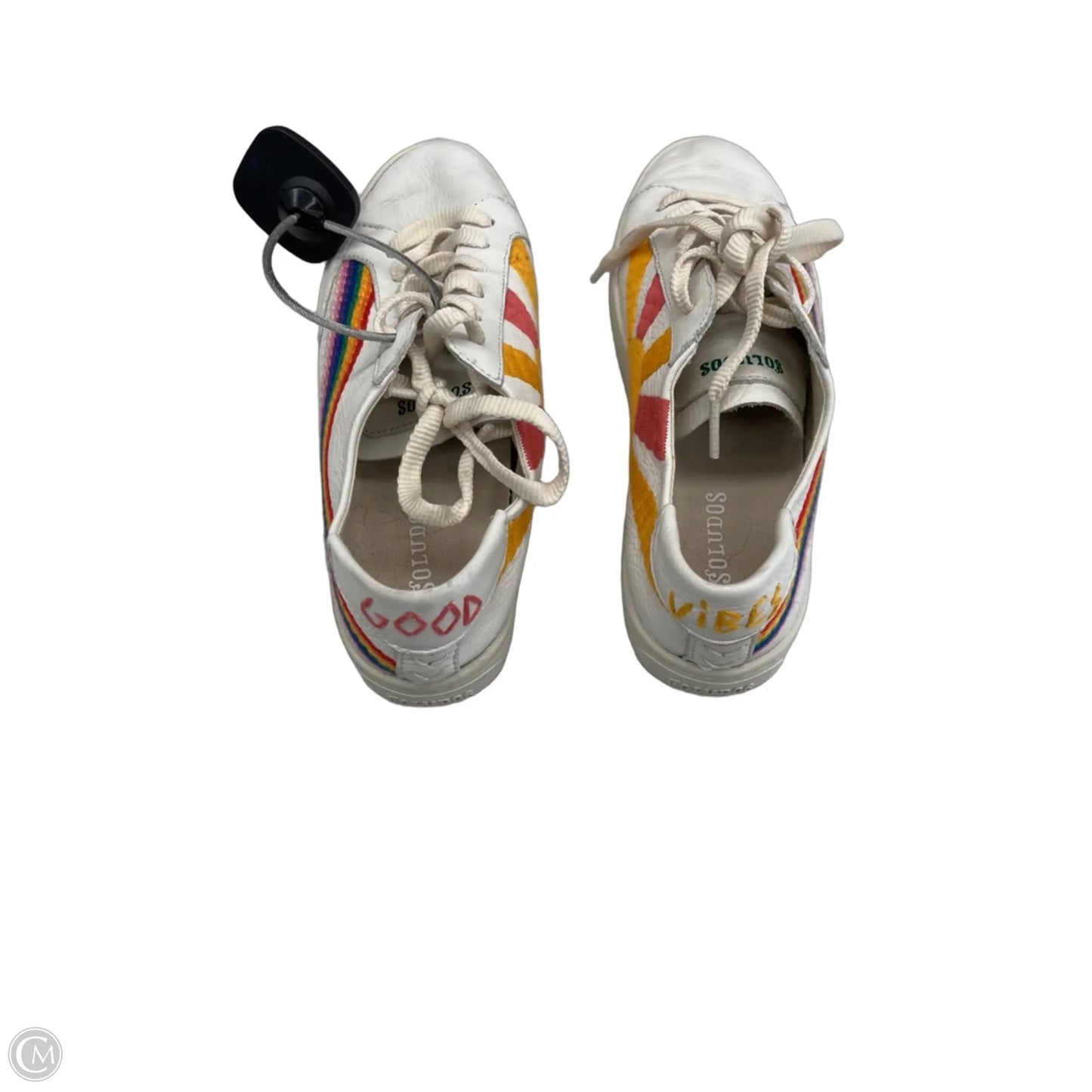 Shoes Sneakers By Soludos In Rainbow Print, Size: 6.5