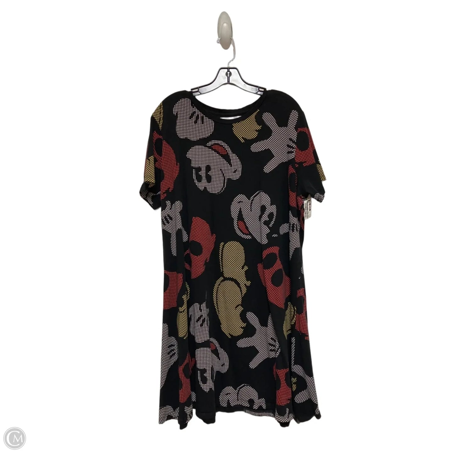 Dress Casual Short By Disney Store In Black & Red, Size: L