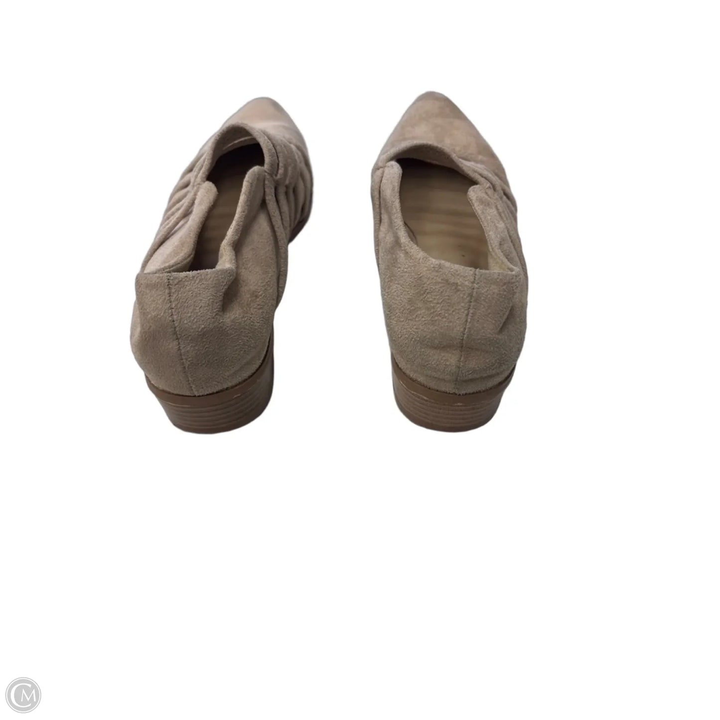 Shoes Flats By Clothes Mentor In Tan, Size: 10