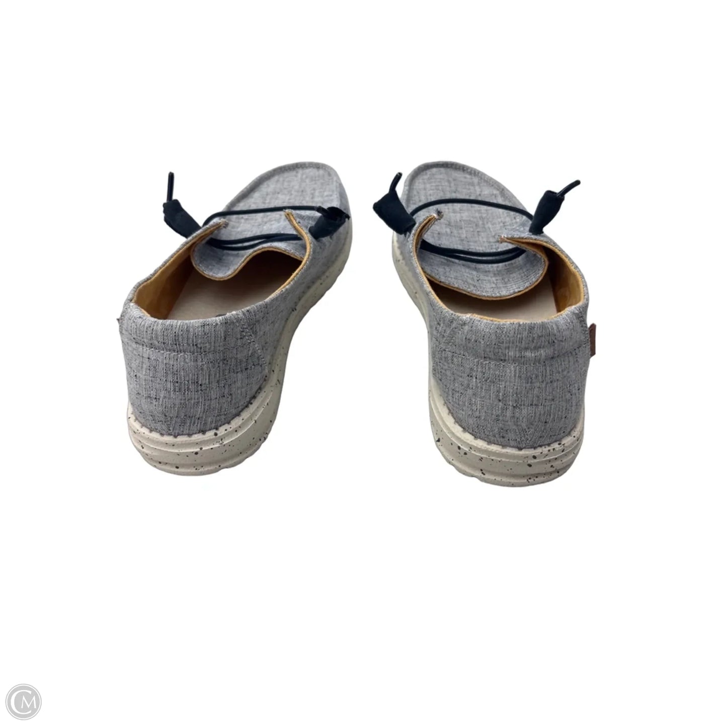 Shoes Flats By Hey Dude In Blue & Yellow, Size: 8