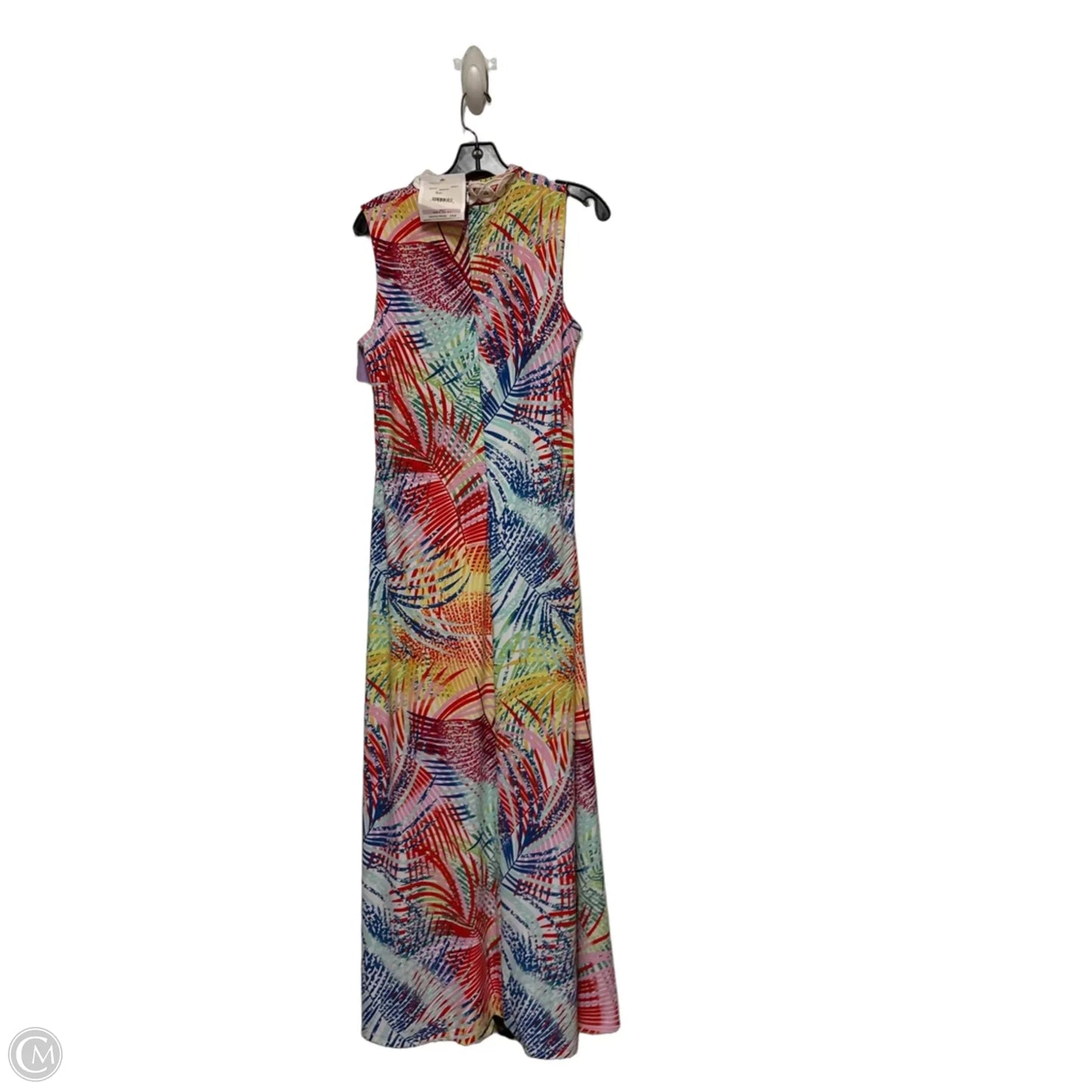 Dress Casual Maxi By Pappagallo In Tropical Print, Size: S