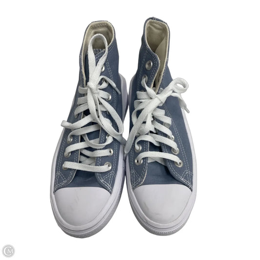 Shoes Sneakers By Converse In Blue & White, Size: 6