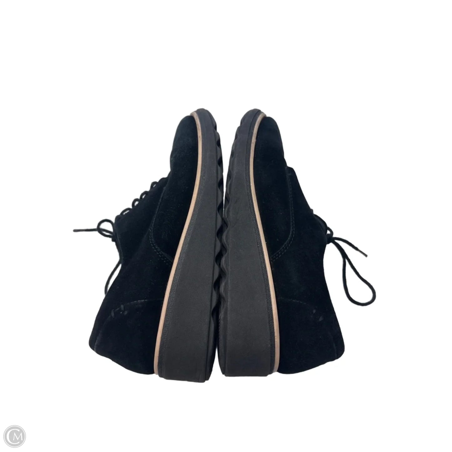 Shoes Flats By Clarks In Black, Size: 6.5