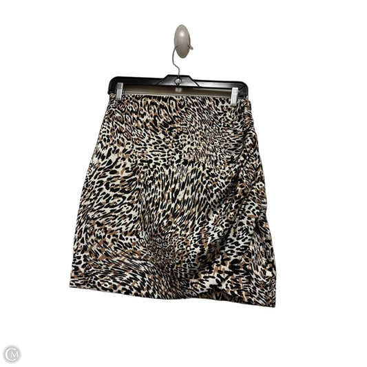 Skirt Mini & Short By Express In Animal Print, Size: 6