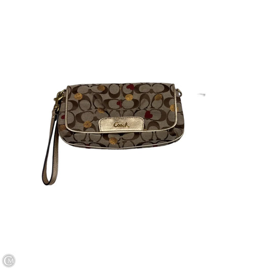 Wristlet Designer By Coach, Size: Medium