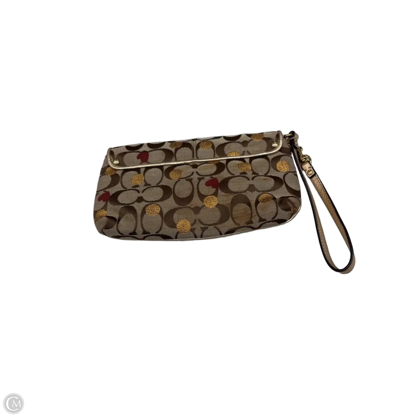 Wristlet Designer By Coach, Size: Medium