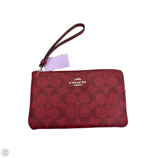 Wristlet Designer By Coach, Size: Medium