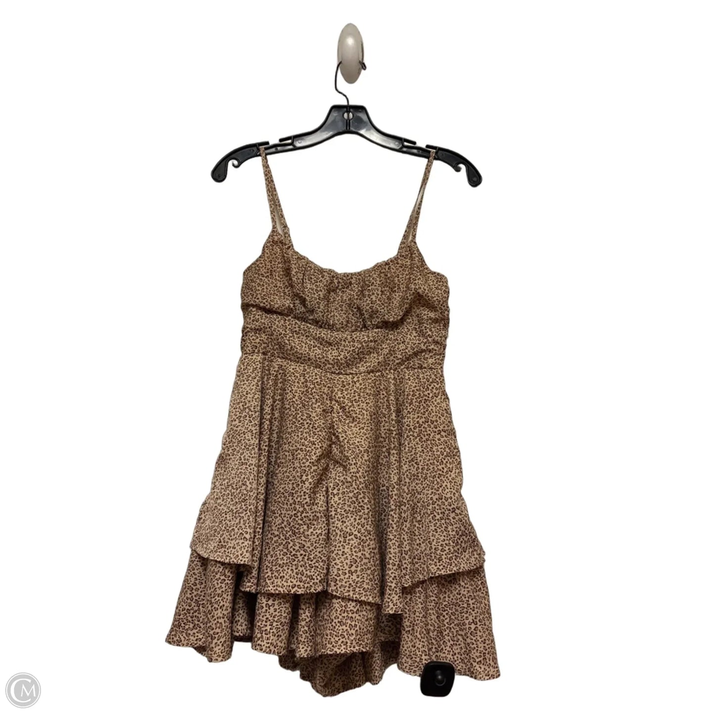 Romper By Clothes Mentor In Animal Print, Size: S