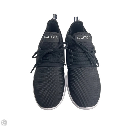Shoes Athletic By Nautica In Black & Blue, Size: 8