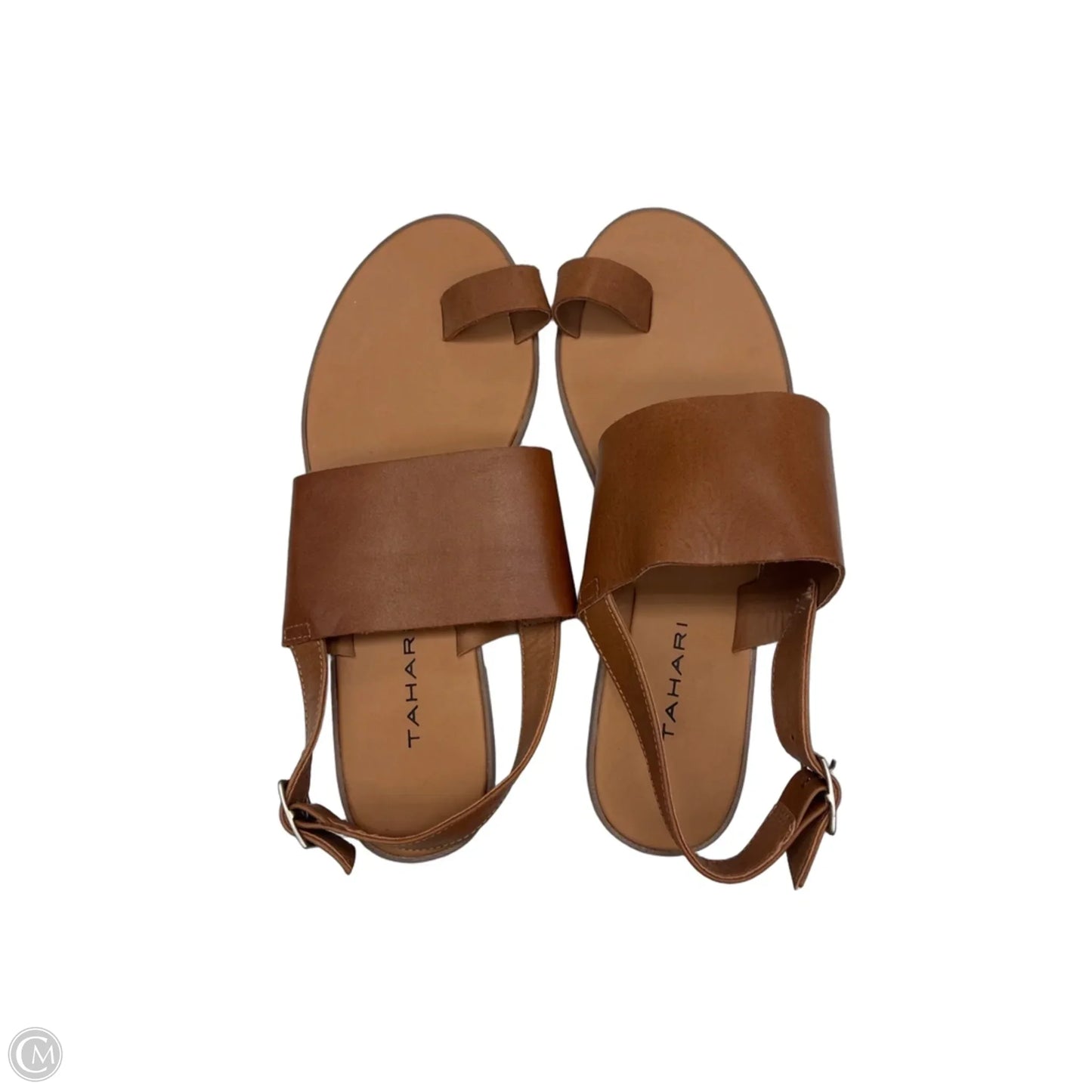 Sandals Flats By Tahari In Brown, Size: 8
