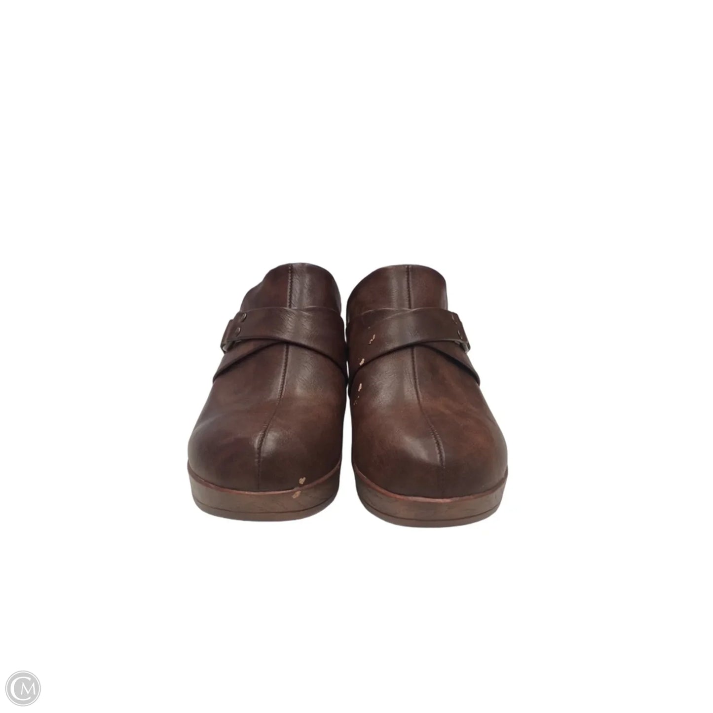 Shoes Heels Block By Boc In Brown, Size: 6
