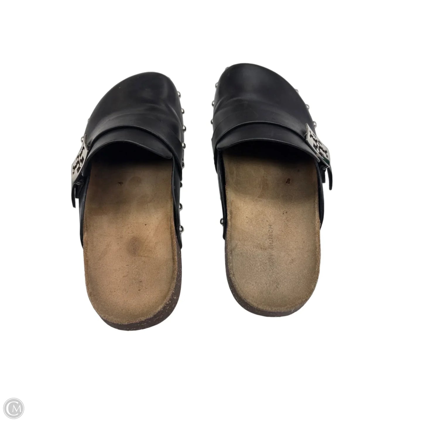Shoes Designer By Tory Burch In Black & Brown, Size: 10