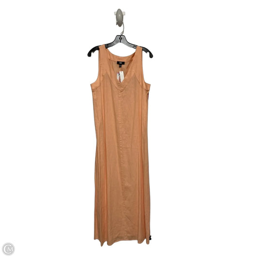 Dress Casual Maxi By Dkny In Peach, Size: S
