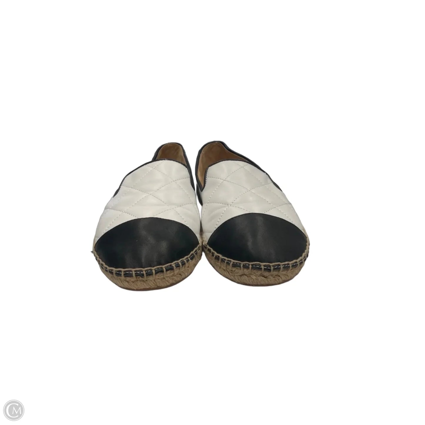 Shoes Flats By Talbots In Black & White, Size: 10.5