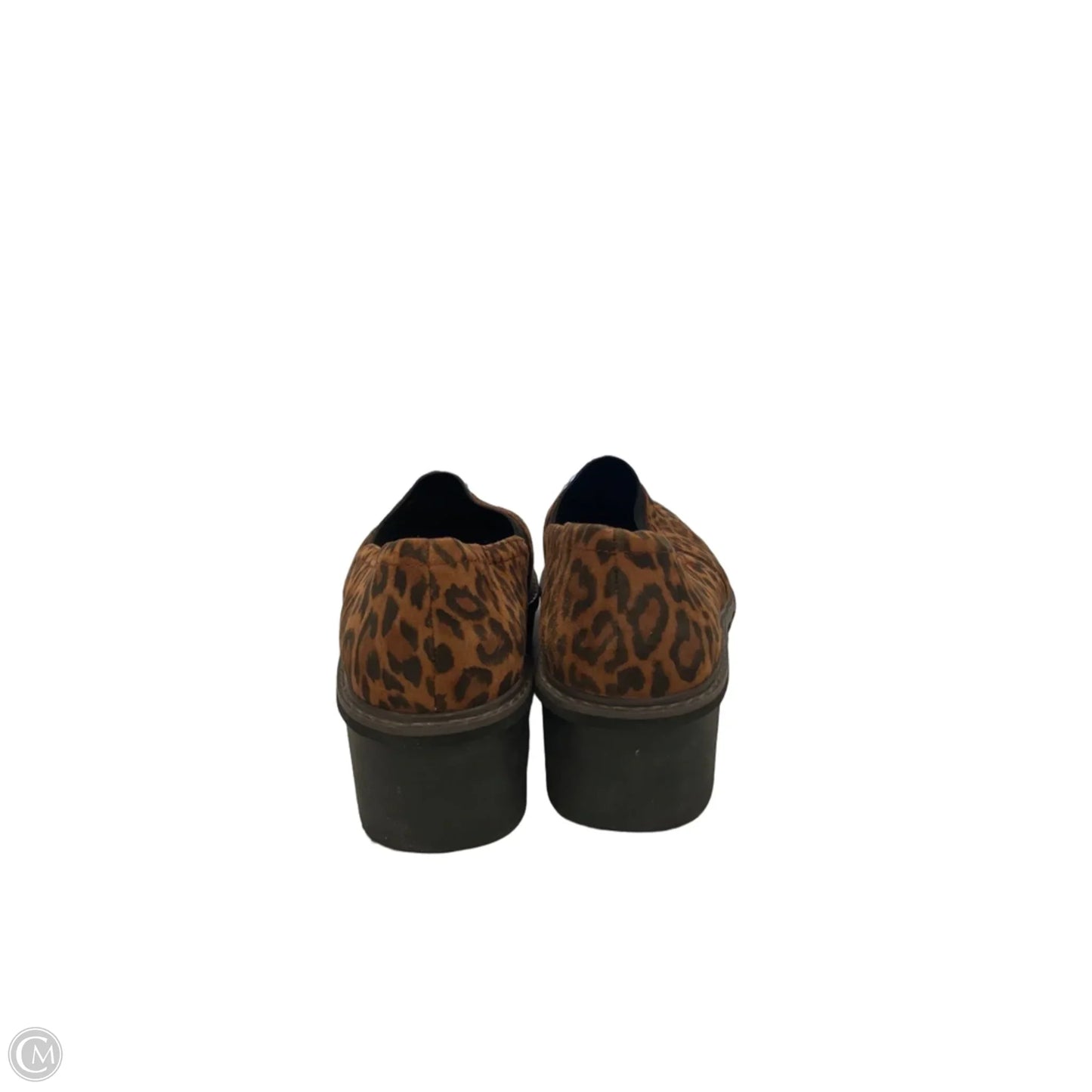 Shoes Heels Platform By Clarks In Animal Print, Size: 8.5