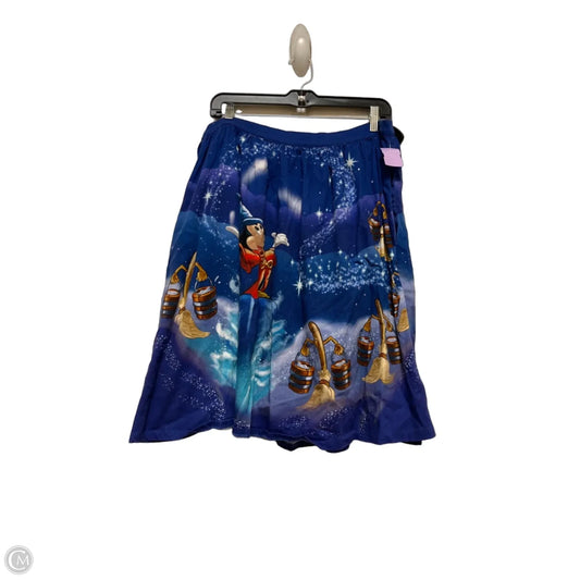 Skirt Midi By Disney In Blue, Size: 16