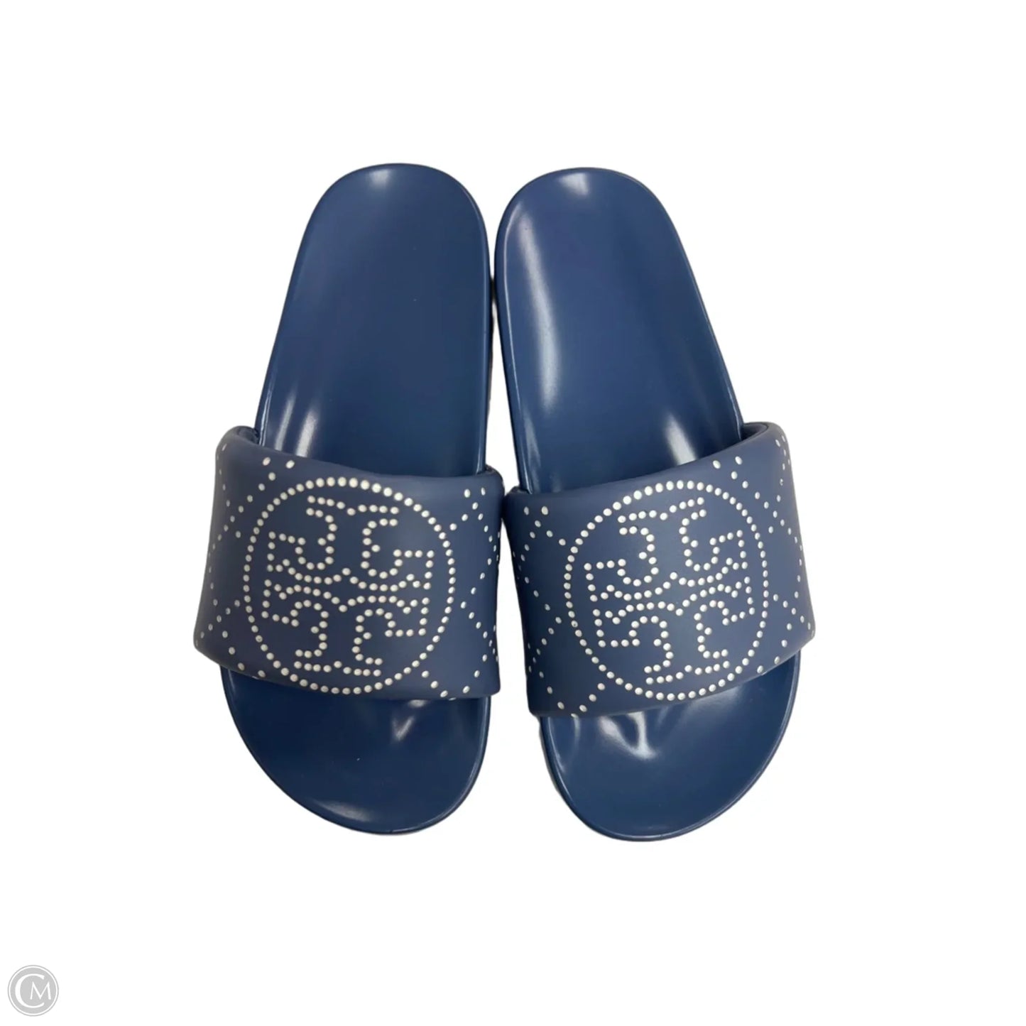 Sandals Designer By Tory Burch In Blue, Size: 7
