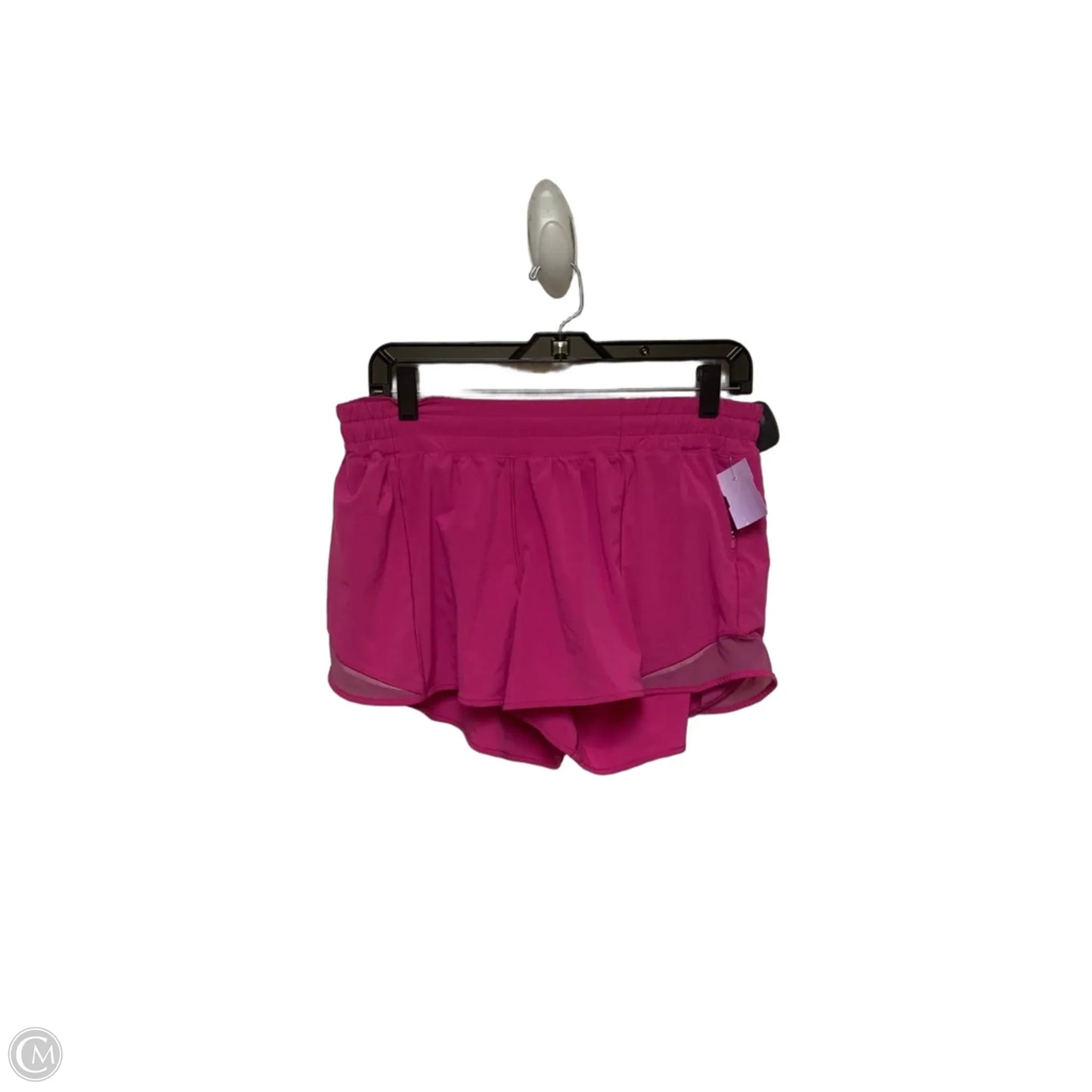 Athletic Shorts By Lululemon In Pink, Size: 12