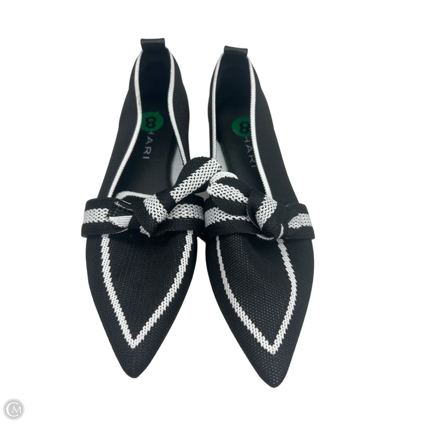 Shoes Flats By T Tahari In Black & White, Size: 8