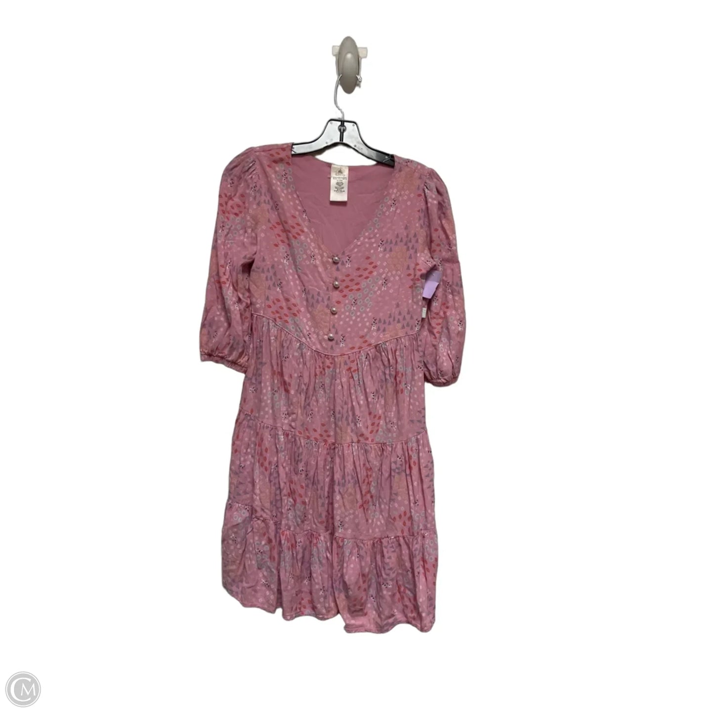 Dress Casual Short By Disney Store In Pink, Size: Xs