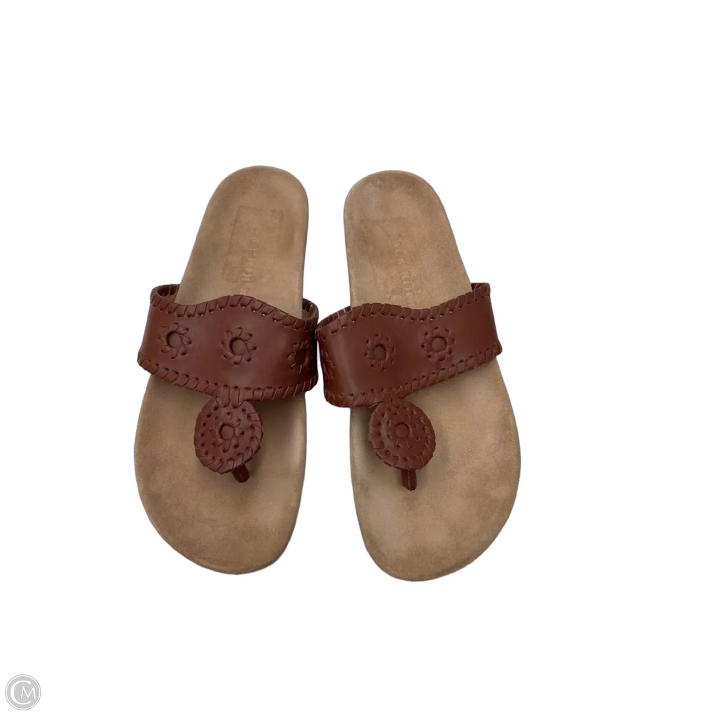 Sandals Flats By Jack Rogers In Brown, Size: 8