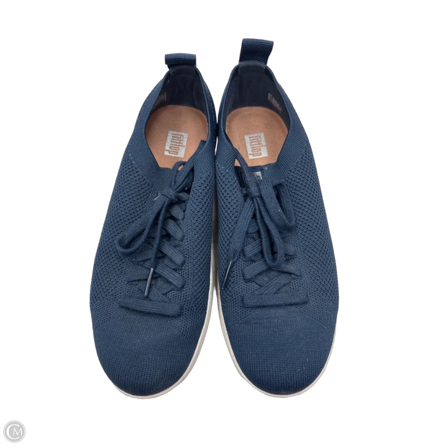Shoes Flats By Fitflop In Navy, Size: 6