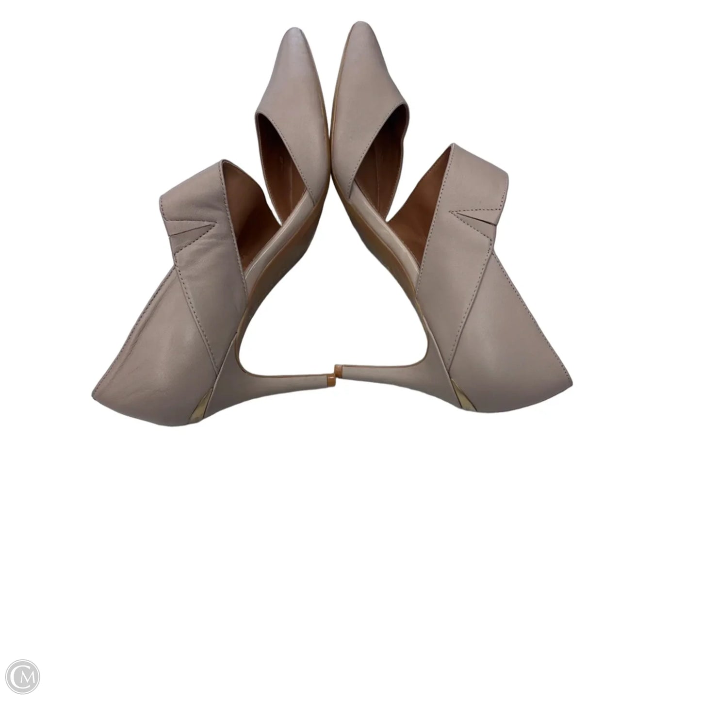 Shoes Heels Stiletto By Calvin Klein In Taupe, Size: 11